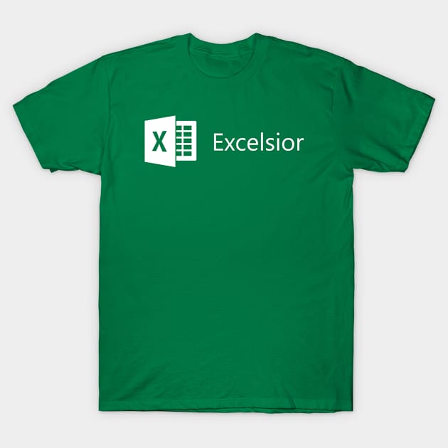 Excelsior Spreadsheet T-Shirt by teecloud